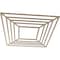 Ekena Millwork Raven Wood Fretwork Pierced Ceiling Medallion, Birch, 26"OD x 9 1/2"ID x 3/8"T CMWP26X26X0375RABI - alternate 5
